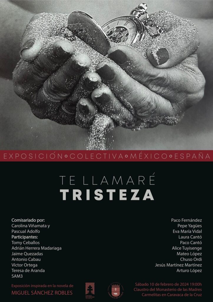 Te llamaré Tristeza, un libro de Miguel Sánchez Robles convertido en exposición que cruzará el Atlántico