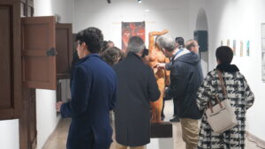 GALERÍA | Inaugurada la exposición "Te llamaré Tristeza" en Caravaca