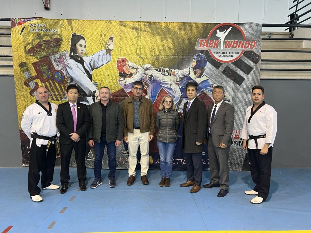 El Pabellón Julio Cardozo en Moratalla alberga el examen de cambio de cinturón de Taekwondo