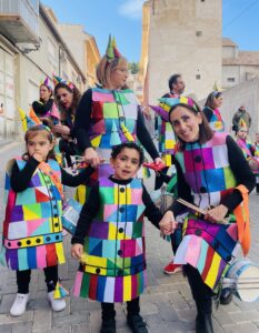 Ilusión, color y tradición en el carnaval MURATA TÁLEA del Germán Teruel
