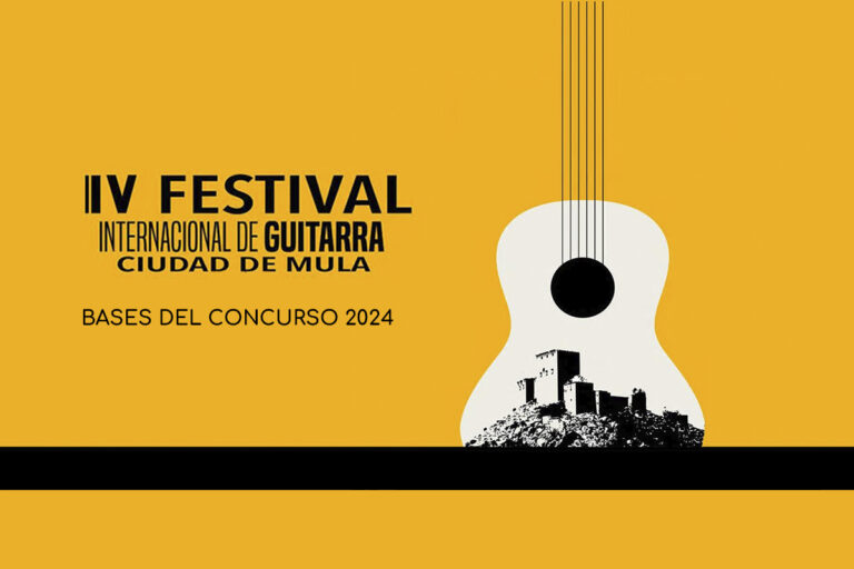 Publicadas las bases del IV Concurso Internacional de Guitarra Ciudad de Mula 2024