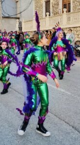 Ilusión, color y tradición en el carnaval MURATA TÁLEA del Germán Teruel