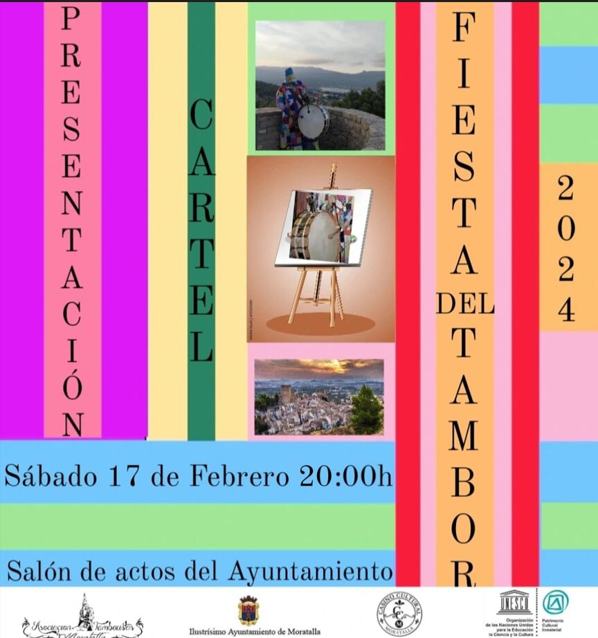 Presentación del cartel de la Fiesta del Tambor de Moratalla 2024