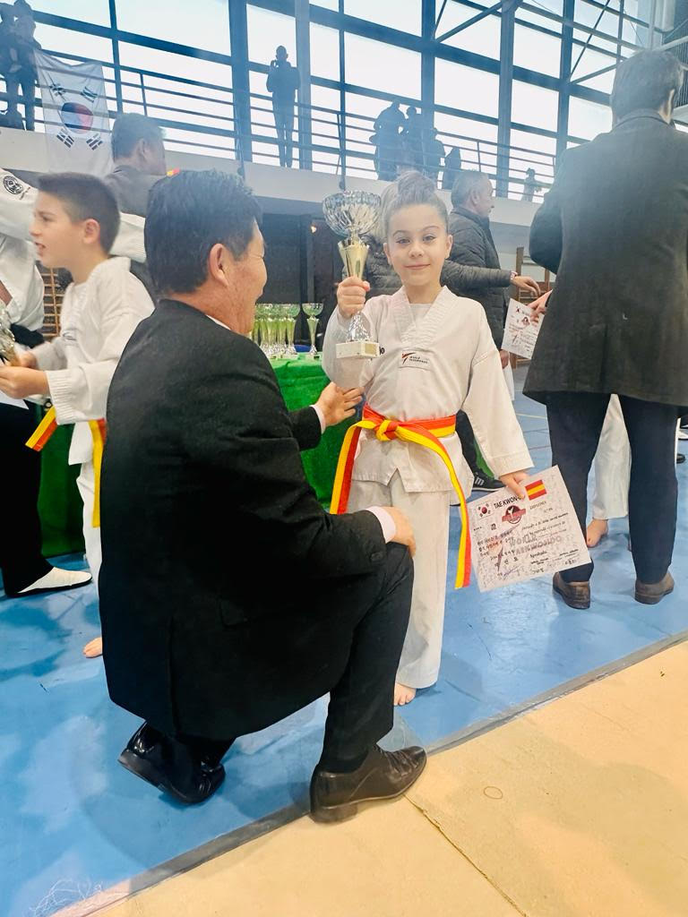El Pabellón Julio Cardozo en Moratalla alberga el examen de cambio de cinturón de Taekwondo