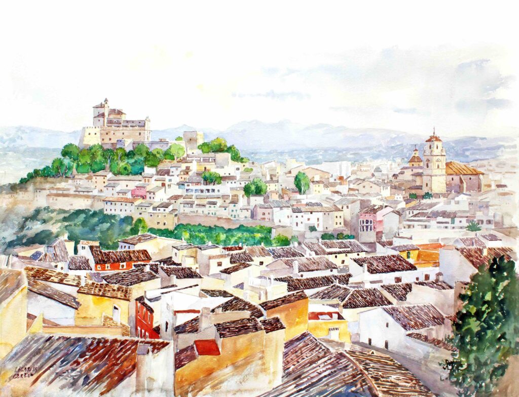 La exposición itinerante ‘Andar para pintarlo. Acuarelas del Camino de la Vera Cruz’ llega a Caravaca 