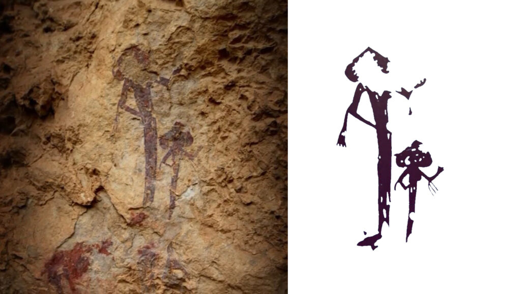 Mujeres en la prehistoria: Las pinturas del Abrigo de La Risca