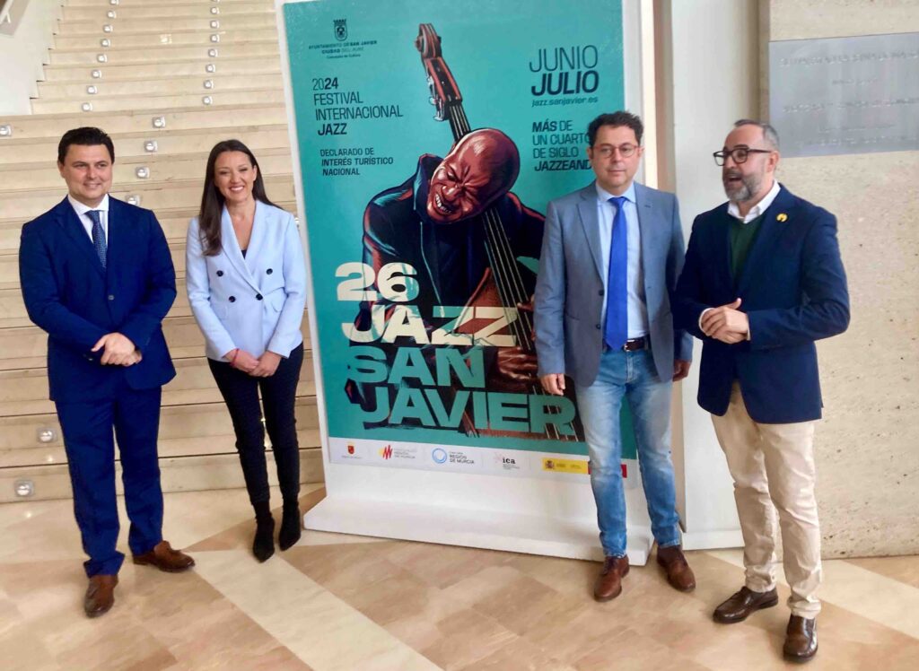 Cultura apoya el Festival Internacional de Jazz de San Javier con 180.000 euros de ‘Festivales de la Región de Murcia’